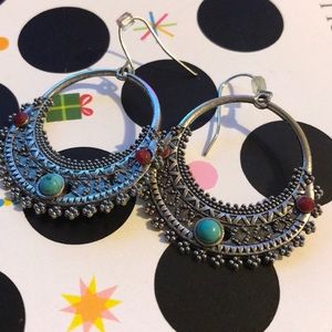 Bohemian style earrings
